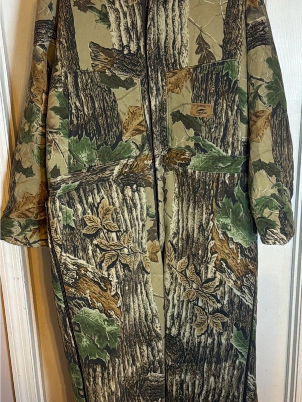 Duxbak Insulated Real Tree Coveralls Size 2XL. Deer Hunters Camouflage